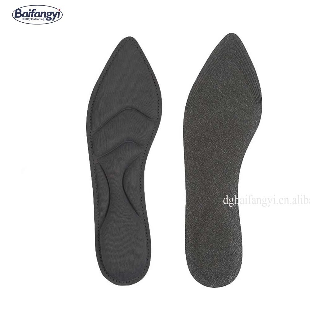 Anti Fatigue Rubber Women foam  Insole Arch Support Shoe 5d Memory Foam Insoles