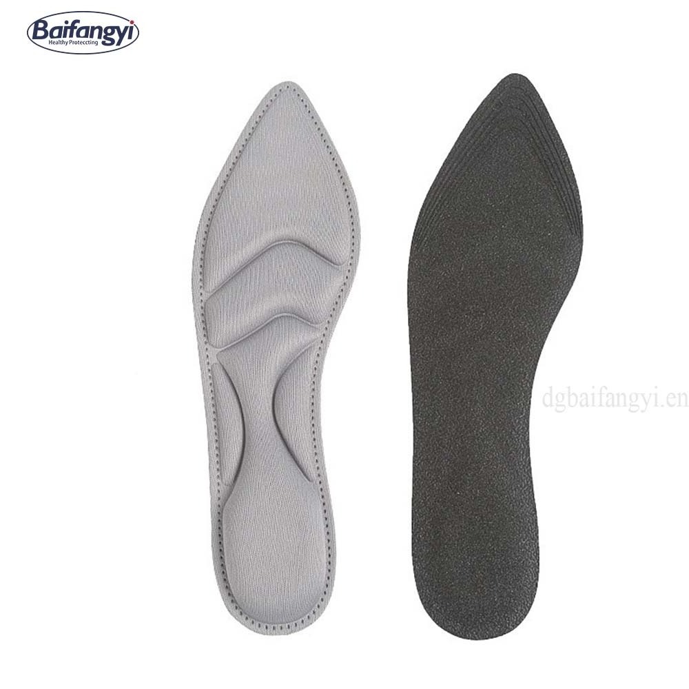 Anti Fatigue Rubber Women foam  Insole Arch Support Shoe 5d Memory Foam Insoles