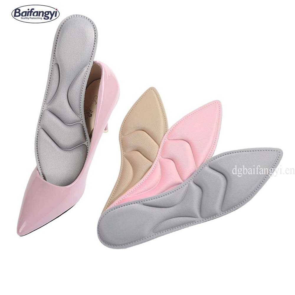 Anti Fatigue Rubber Women foam  Insole Arch Support Shoe 5d Memory Foam Insoles