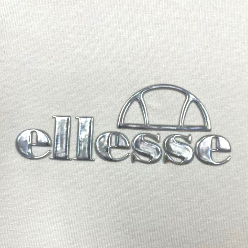 Custom Brand Name Heat Transfer Label Hologram Metal Gold Silver Embossed Logo Badge Iron On 3D Tpu Patches For Clothing Hats