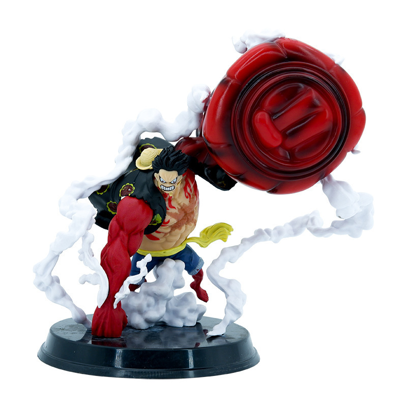 ONE PIECE Luffy 4-level combat form model Action Figure Cartoon Toy Figures