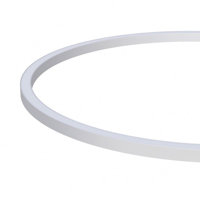 Circular Pendant LED Ring Light Round LED Aluminum Profile Extrusion LED Channel For Office Lightings