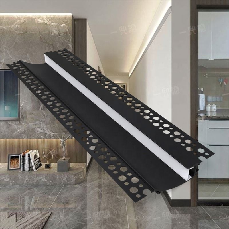 Gypsum Strip LED Channel LED Plaster Profile Recessed Drywall Trim LED Aluminum Profile for Ceiling Wall