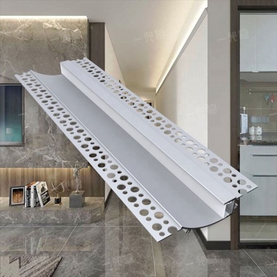 Gypsum Strip LED Channel LED Plaster Profile Recessed Drywall Trim LED Aluminum Profile for Ceiling Wall