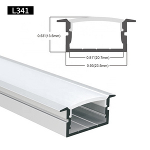 30.5*13.5MM For Ceiling Light 6063 T5 Recessed Extrusion Heat Sink Housing Channel Led Strip Aluminium Profile