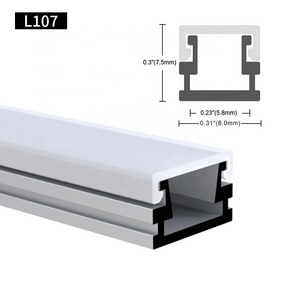 Cabinet Surface Mounting Linear Strip Lighting Profil Channel Housing Extrusion Aluminum LED Profile Light