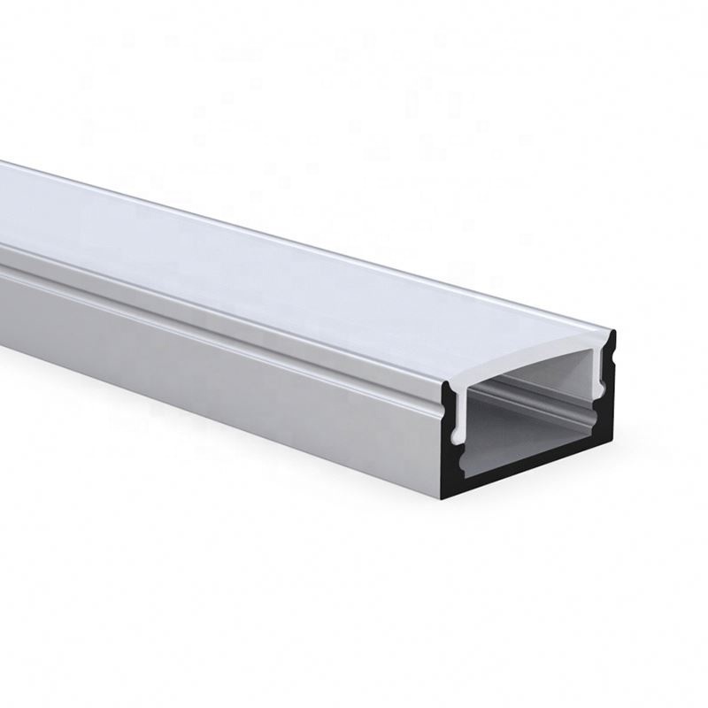 With Pmma Diffuser, 1709Mm Size Super Slim U-Channel Surface Mounted Alu Extrusion Metal Endcaps LED Profiles/