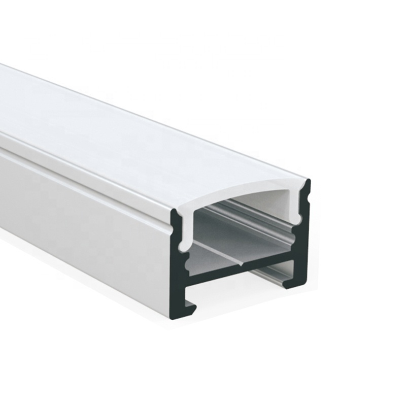 Customized  Surface Mounted LED Aluminium Extrusion Profile for LED Light Bar