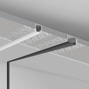 Gypsum Drywall Aluminum Profile Plasterboards White Covers LED Profile for LED Linear Strip//