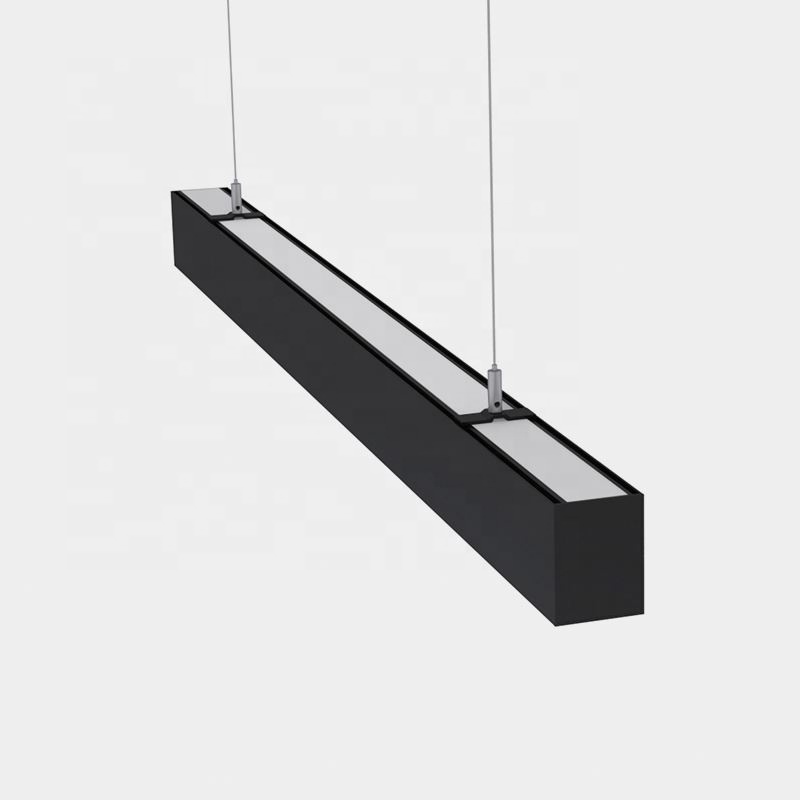 Supermarket Fixture 4Ft Lighting Linkable Surface Mount LED Industrial Linear Pedant Dali Light//