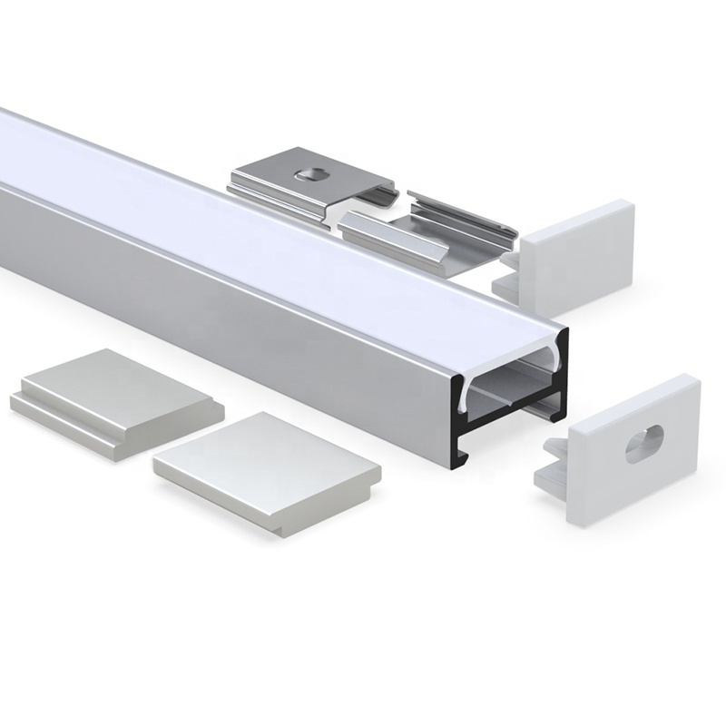 Diffuser Light Ceiling Clips Hold Aluminium Magnetic LED Channel for LED Strip