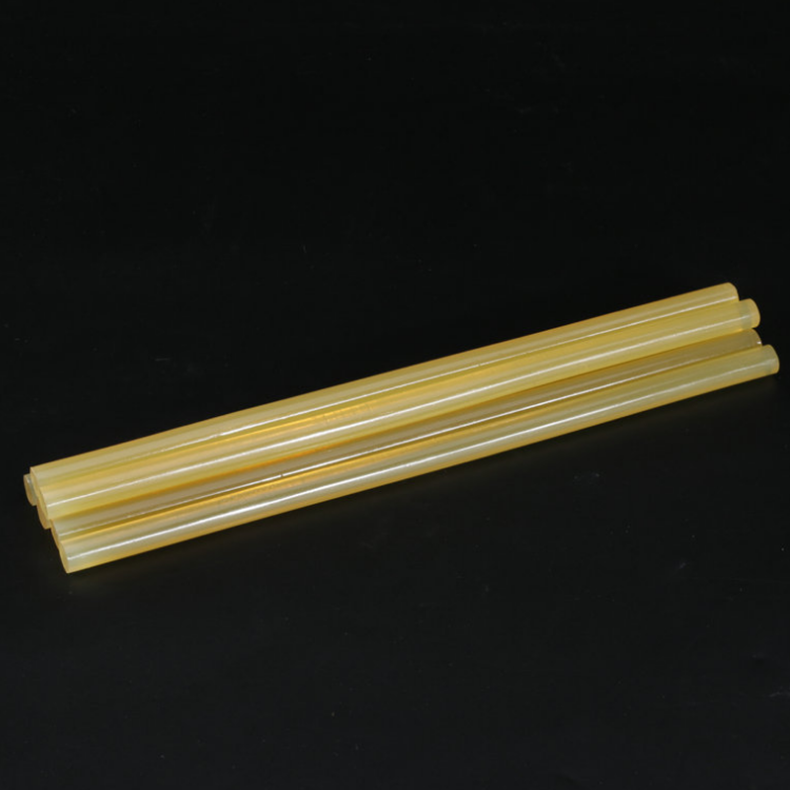 Yellow thermal hot melt adhesive silicone hot glue sticks hotmelt resin glue stick 11mm hotmelt glue stick production line