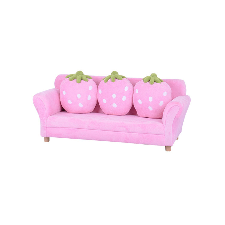 Children furniture set Strawberry sofa