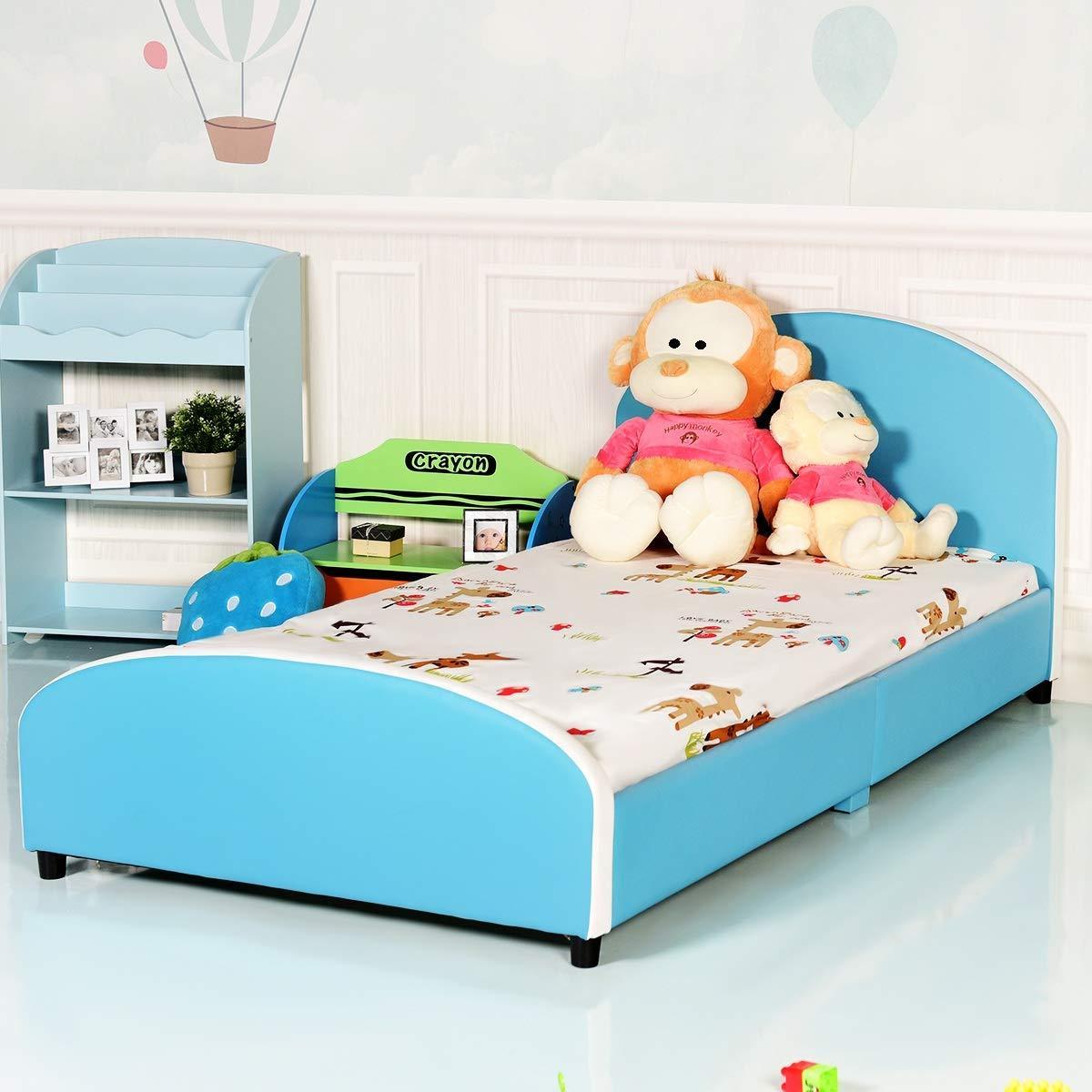 children bedroom furniture upholstered toddler beds pink luxury kids bed