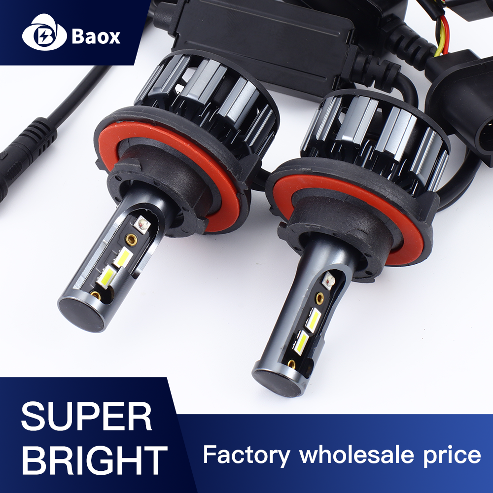 Hot sale Auto Lighting System H4 H7 H11 H13 Car bus Headlight RGB Led Head Light