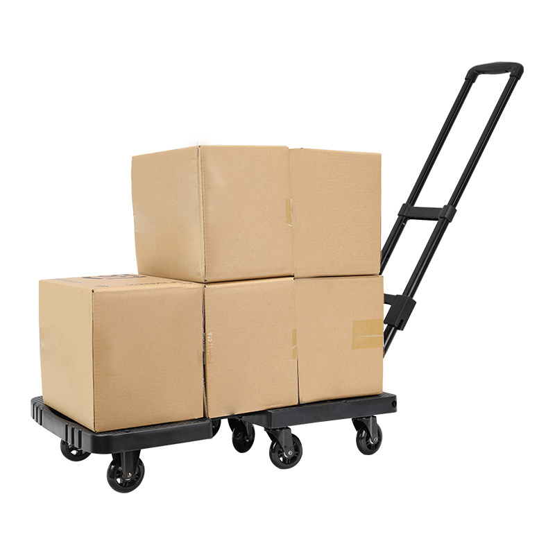 Baoyu Folding Carts Foldable Luggage Cart Moving Heavy Duty Trolleys Carts