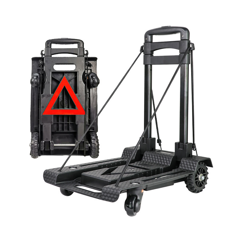 Wholesale Stainless Steel Portable Folding Luggage Hand Truck platform folding trolley