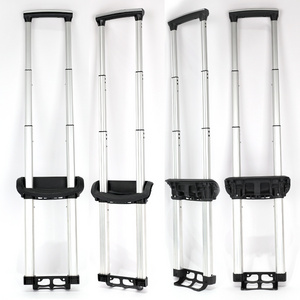 Wholesale Parts Retractable Handle Telescopic Trolley Handle Parts Aluminum Trolley Handle