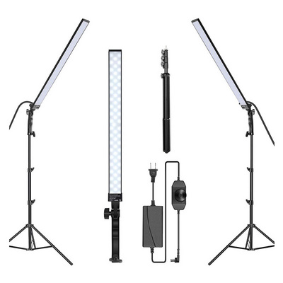 2 pack studio handheld led video light wand stick photography for photography lighting