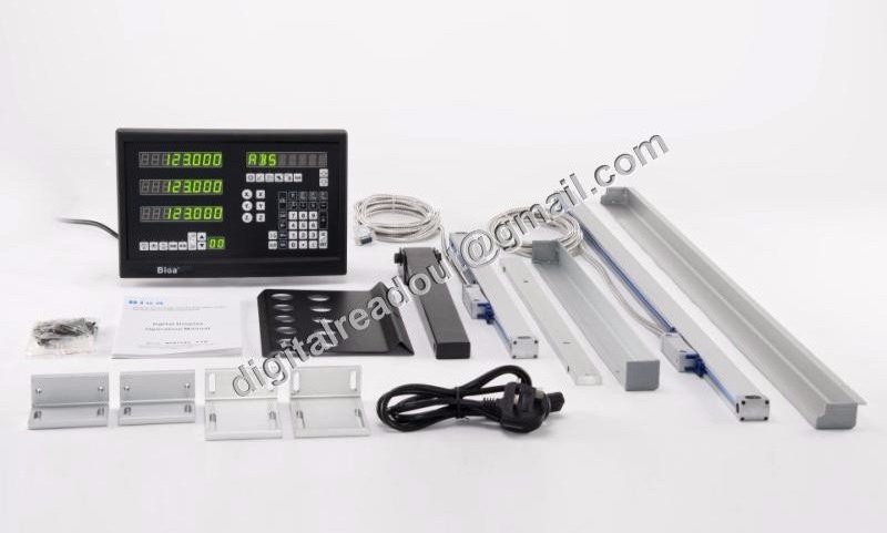 BiGa High Quality BC20-3M Digital Readout for Milling Machine with Linear Scales