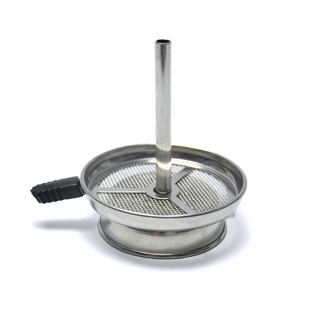 New Stainless Steel Charcoal Hookah Accessories Large Shisha Space Charcoal Grid Bowls for Charcoal