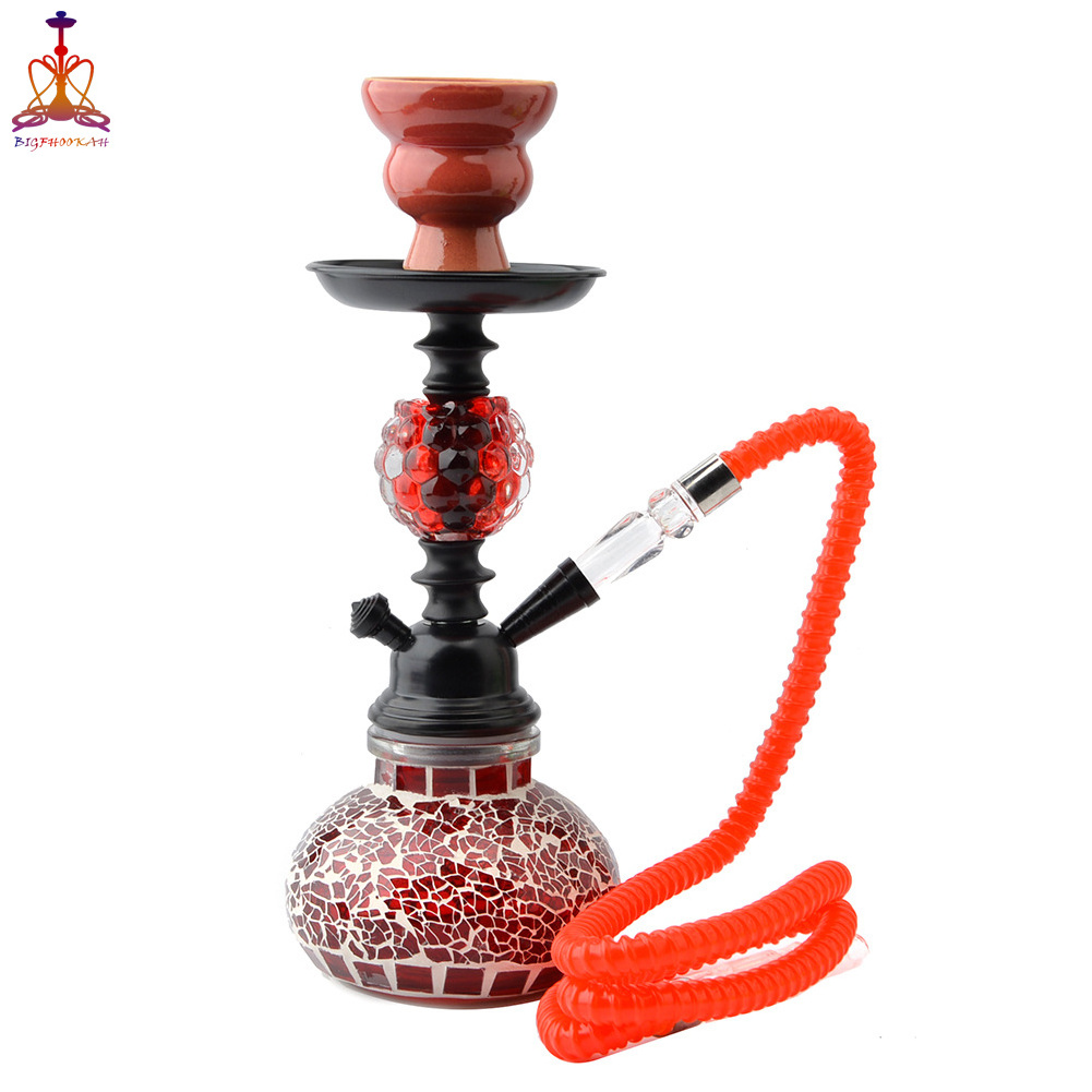 2022 Portable Fakher Glass Shisha Hookah With Hookah Box