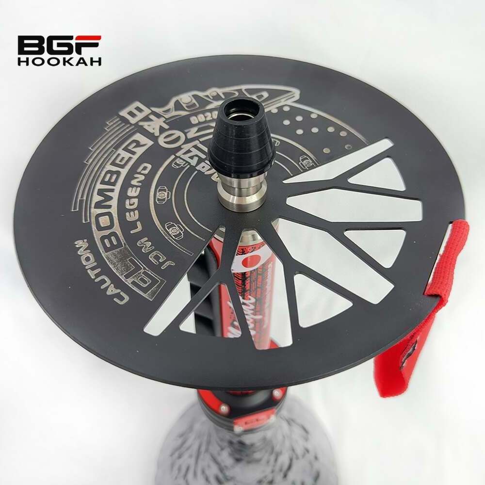 Limited Edition Shisha In Tokyo Drift Style El Bomber Midnight Modern Shisha Free Type Stainless Steel Hookah