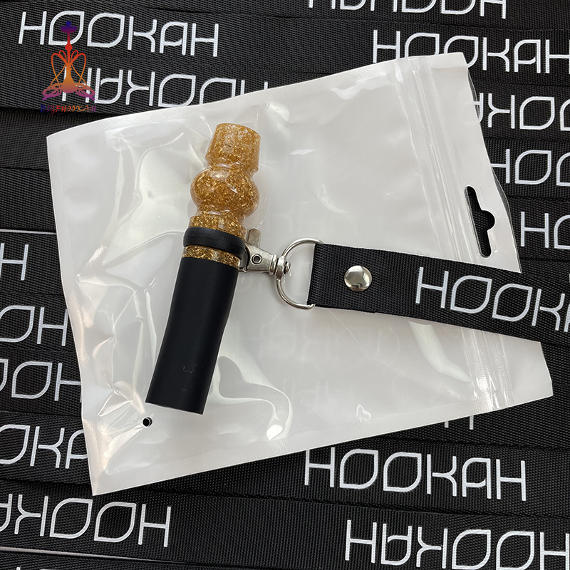 2021 New Custom Resin Pen Smoking Lollipop Flavored Diamond Gold Hookah Tips