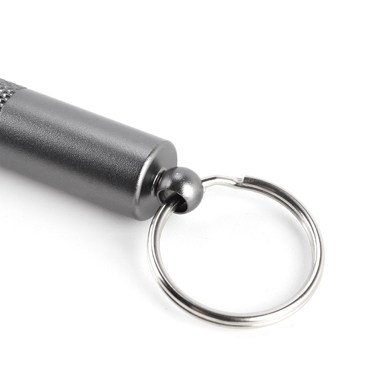 Portable Stainless Steel Needle Drilling Tapping Multitool Ring Keyring Cutter Puncher Cigar Punch