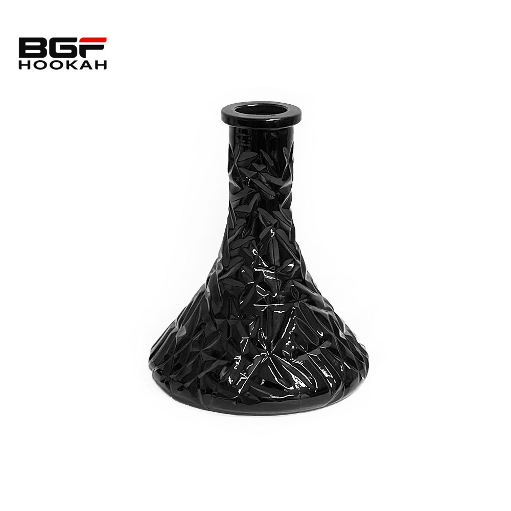 Wholesale Factory Good Quality Hookah Base Bottle Crystal Glass Narguile Shisha Vase Hookah Accessories