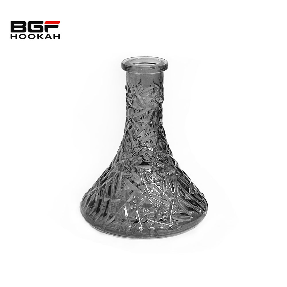 Wholesale Factory Good Quality Hookah Base Bottle Crystal Glass Narguile Shisha Vase Hookah Accessories