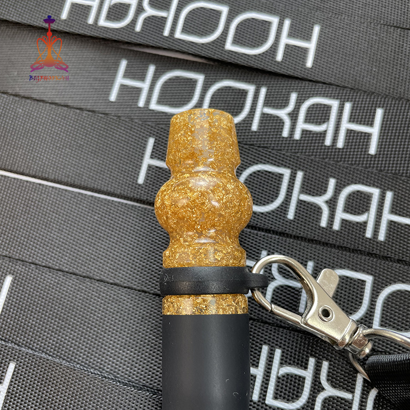 2021 New Custom Resin Pen Smoking Lollipop Flavored Diamond Gold Hookah Tips