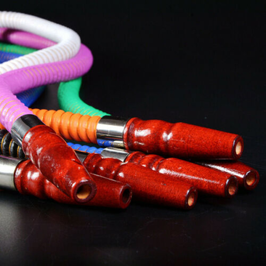 China Supplier Wholesale One Time Use Retractable Disposable Plastic Smoking Hookah Hose