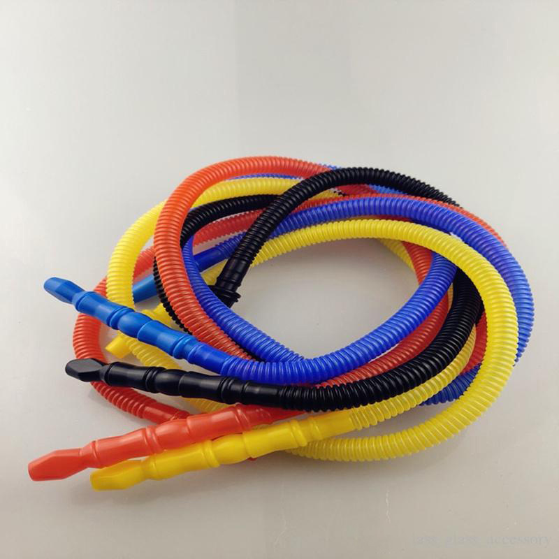 China Supplier Wholesale One Time Use Retractable Disposable Plastic Smoking Hookah Hose