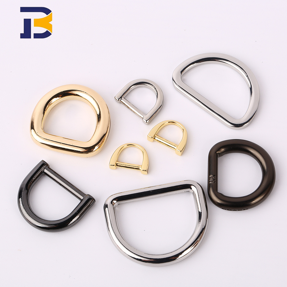 New product luggage hardware accessories key chain D ring O ring square ring connection buckle rotary lock