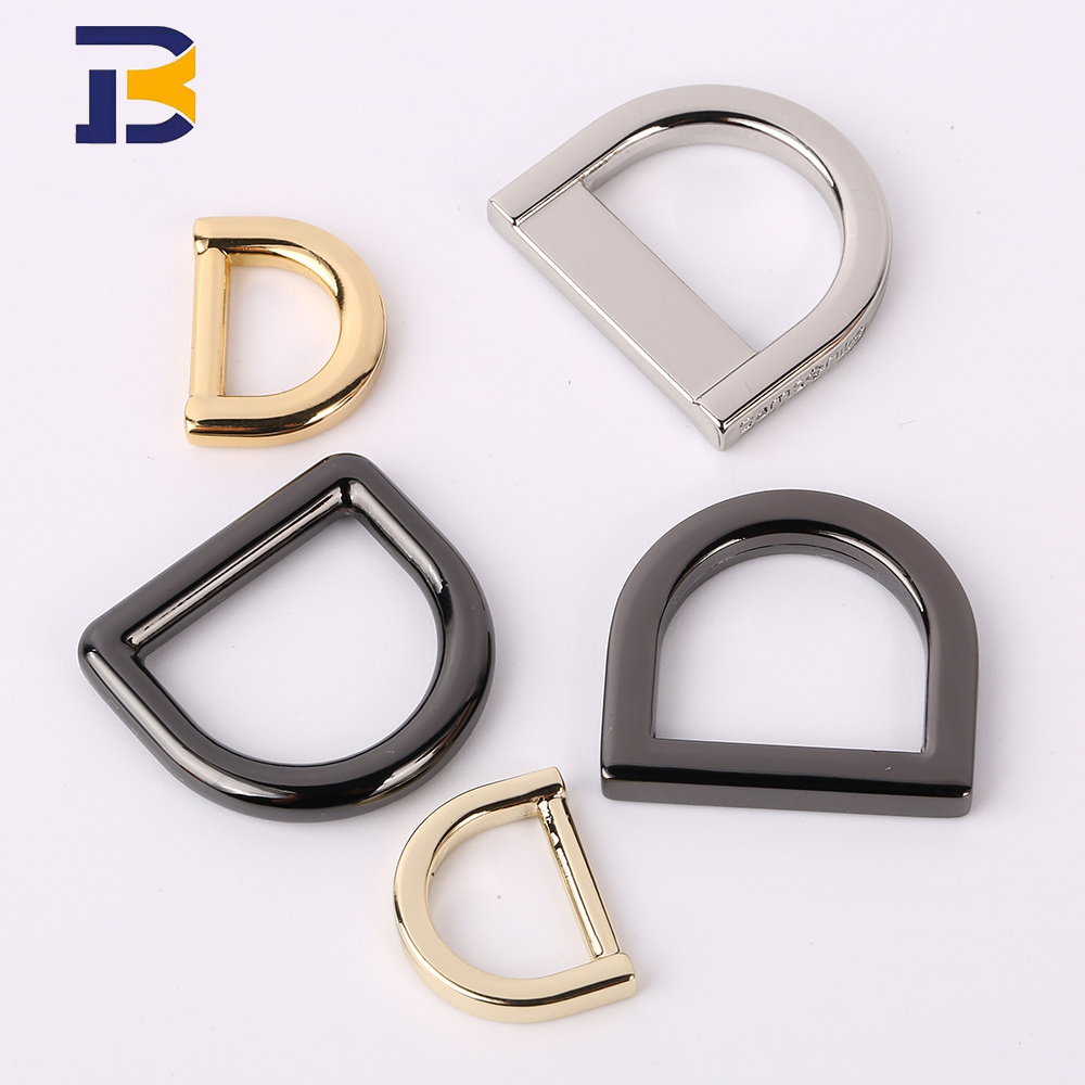 New product luggage hardware accessories key chain D ring O ring square ring connection buckle rotary lock