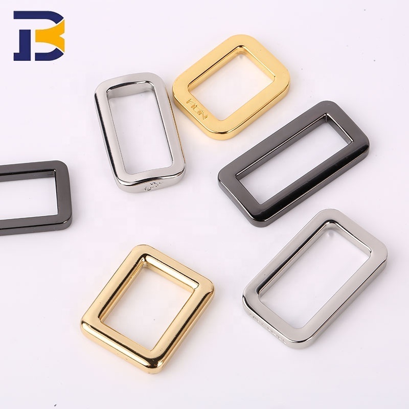 High Quality 16-50mm Colored Metal D-rings Loop Buckle Handbag Hardware D Ring