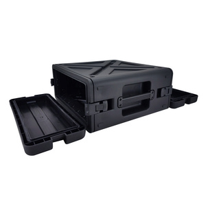 PP-XR4U  Injection Molded 4U X-Series Studio Flyer Rack Case Standard 19" rack case