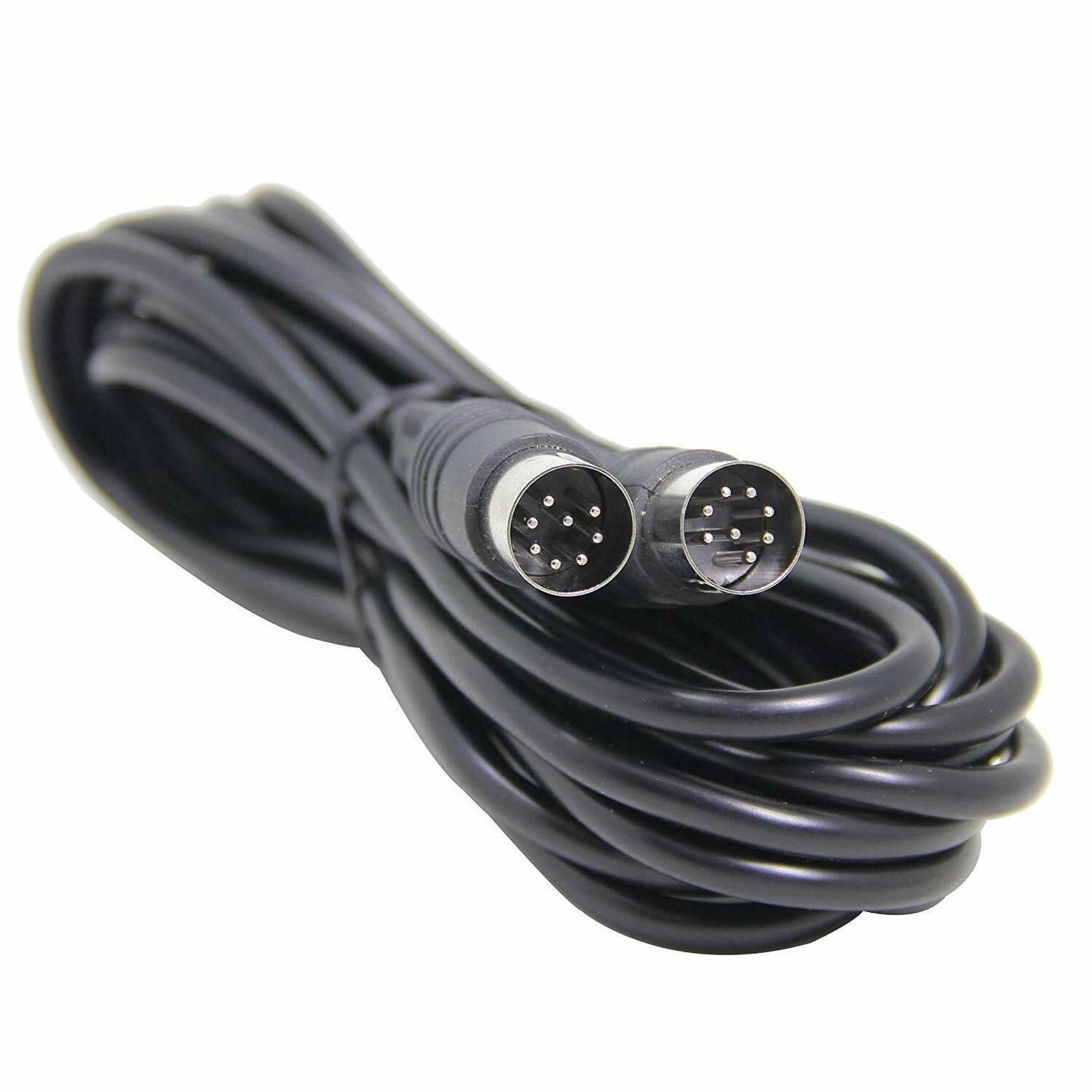 Wholesale high quality new origin Black 8 Pin Mini Din Male date wire wiring harness Cable For Audio System smart watch