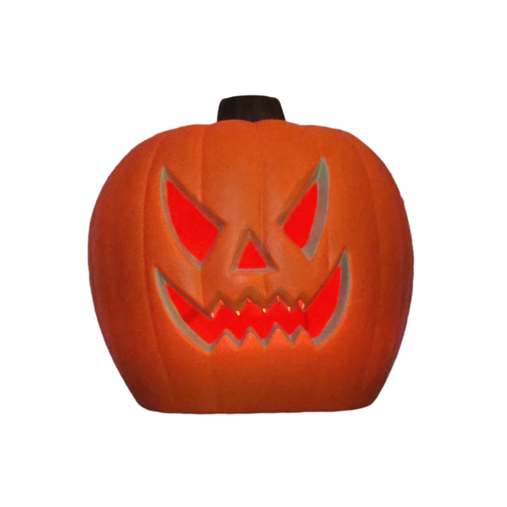 Halloween Large Plastic Pumpkin Outdoor Decoration Ghost Party Yard Decoration Pumpkin Head Yard Decoration