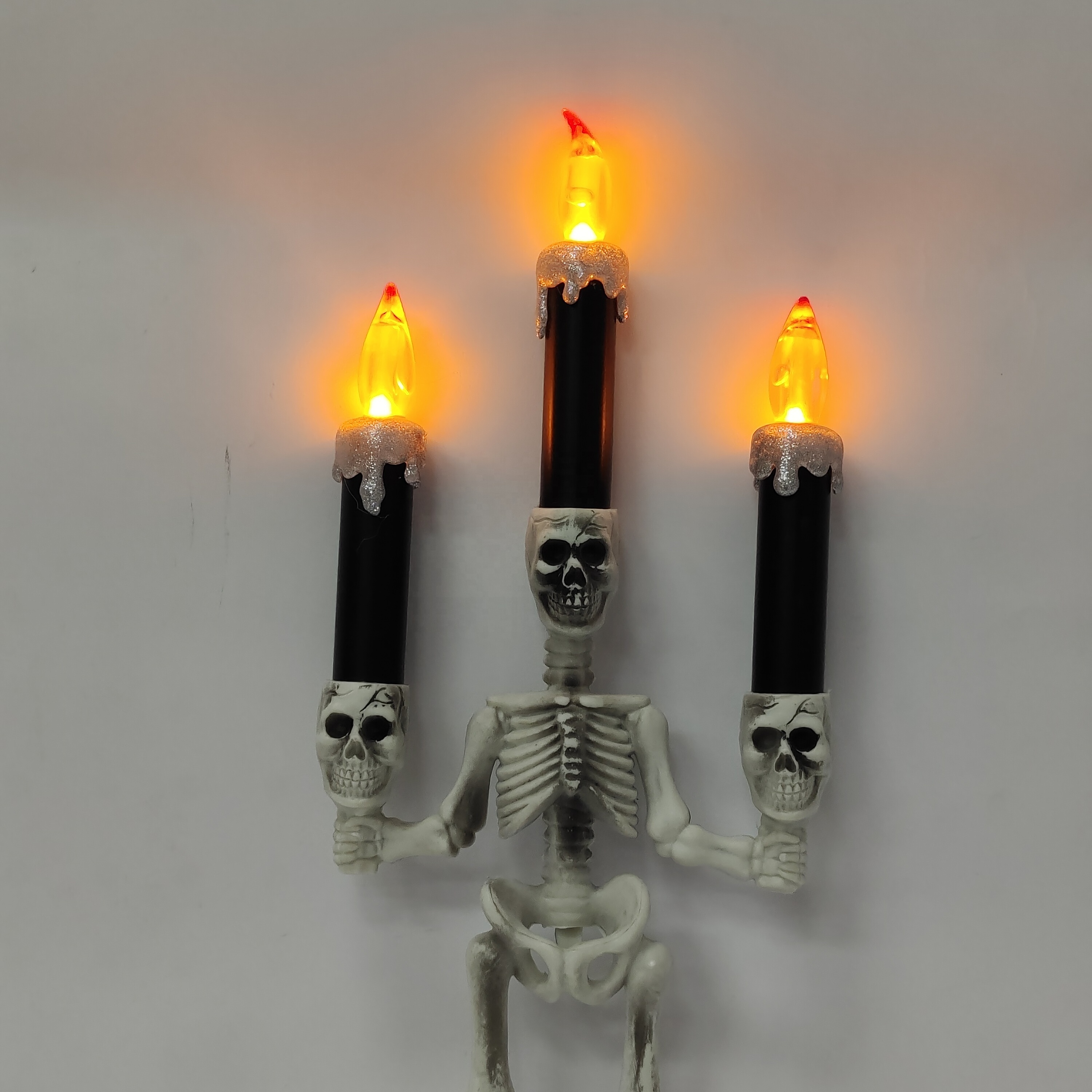 Illuminated Candlestick Ornaments Halloween Decorations Stylish Home Decorations Halloween Party Atmosphere Props