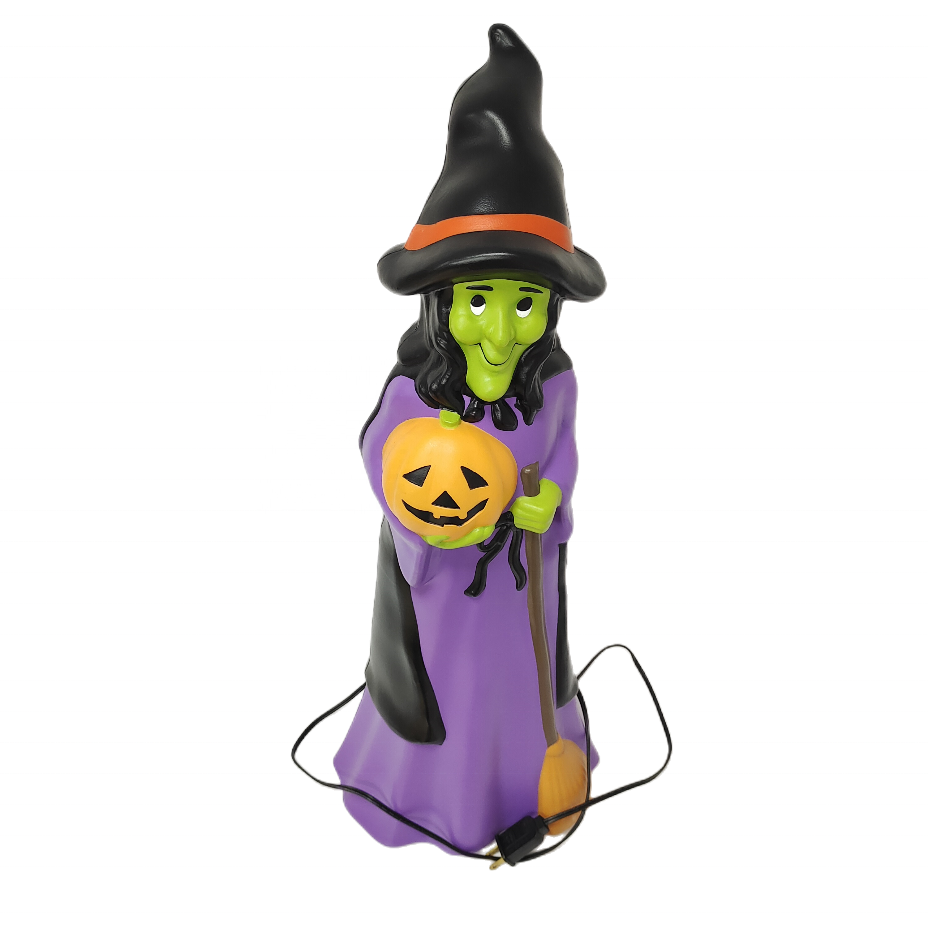 Halloween Party Decorations LED Pathway Garden Yard Stake Lights Blow Molding Witch Decor Holiday Plastic Gifts