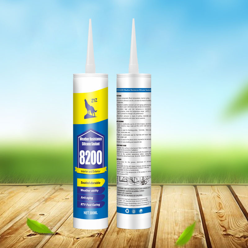 Neutral Weatherproof silicone sealant & Waterproof Silicone Sealant for construction metal steel resin mastic