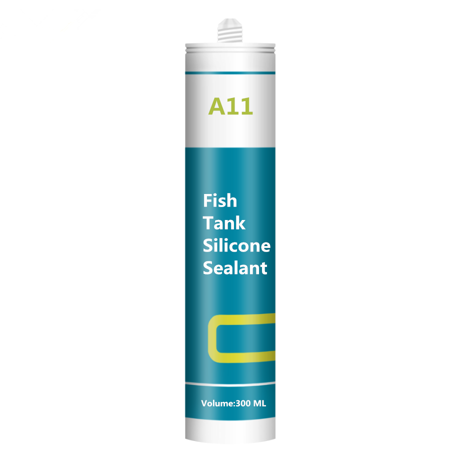 High Water Proof Property Adhesive Clear Glass Crack Bonding Acetic Silicone Sealant Special For Large Aquarium Fish Tank