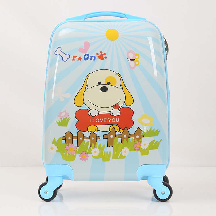 2024 New Innovation Scratch-resistant kids trolley bag Most Grateful Kids Trolley ABS Suitcase Luggage kids suitcase for Travel