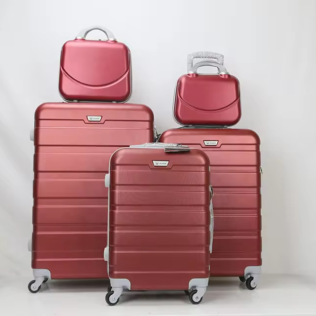 2024 Wholesale Customization Eco-friendly luggage with retractable wheels sky travel luggage large trolley bag for Travel