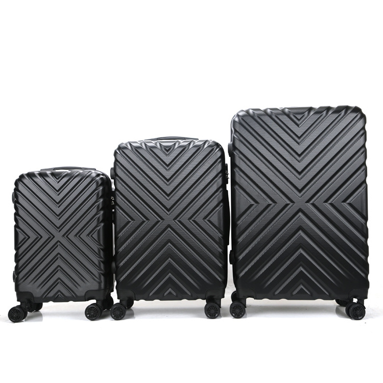 luggage with wheels abs trolley bags Lightweight Trolley Suitcase