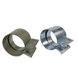 Galvanized Steel Bracket Customized Steel Round Pipe Clamp Bracket Aluminum U Bracket