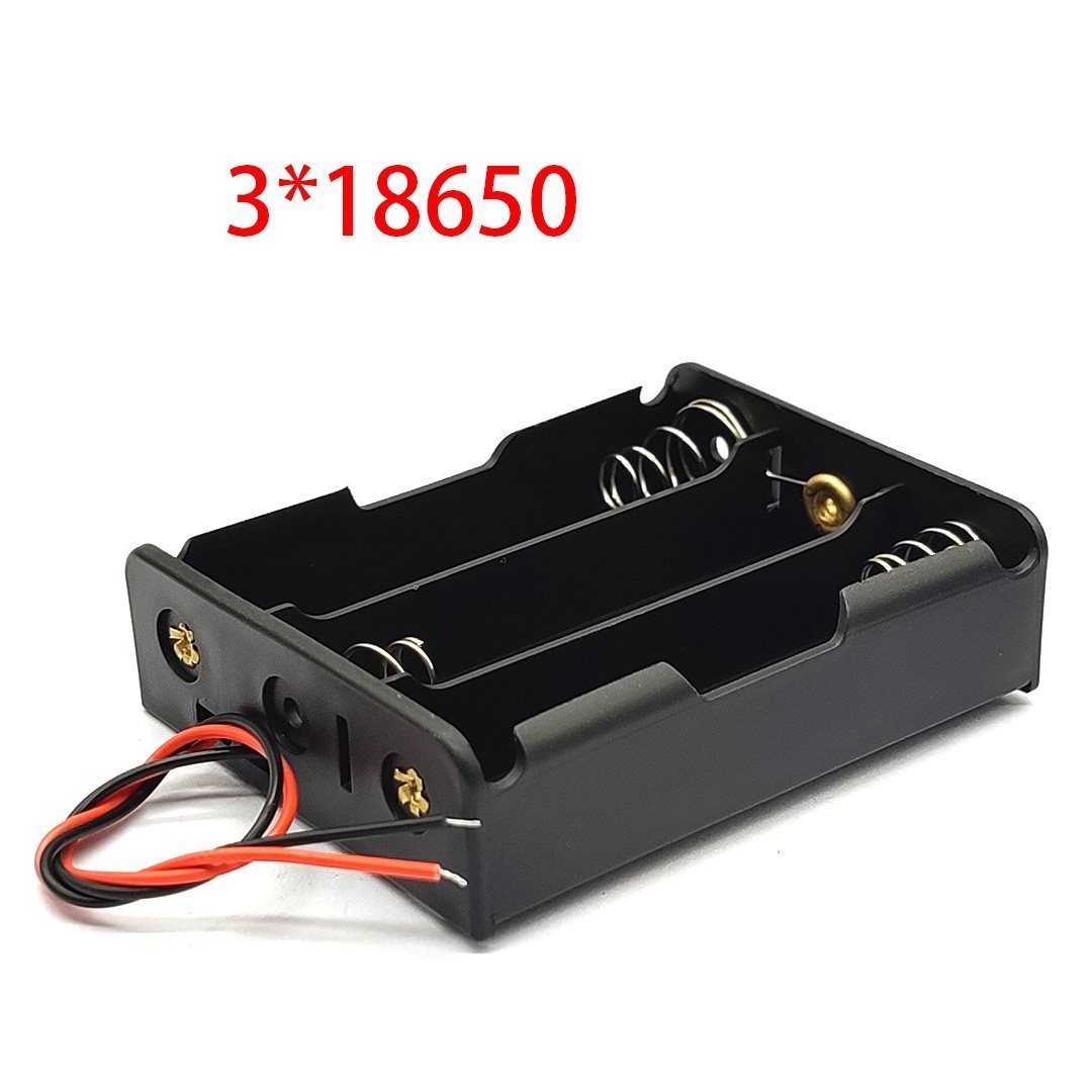 Custom Metal Precision Stamping Spring Contact 18650 Smt Plastic Wire AA Battery Holder/Box/Cover /Switch Empty Battery Case