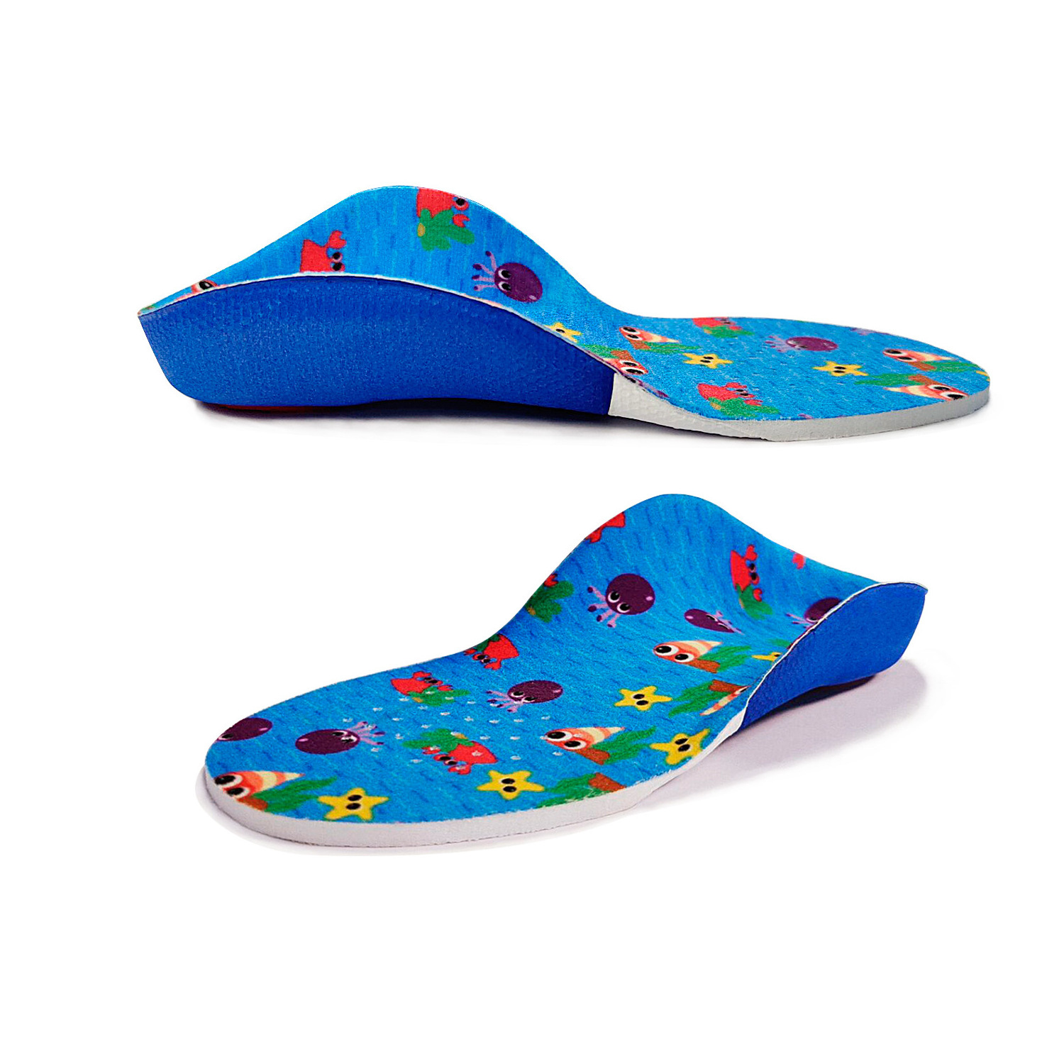 Wholesale Memory Foam Insoles Orthopedic Insoles for Shoes Flat Foot Arch Support Kids Children Soles Sports Orthopedic Pads